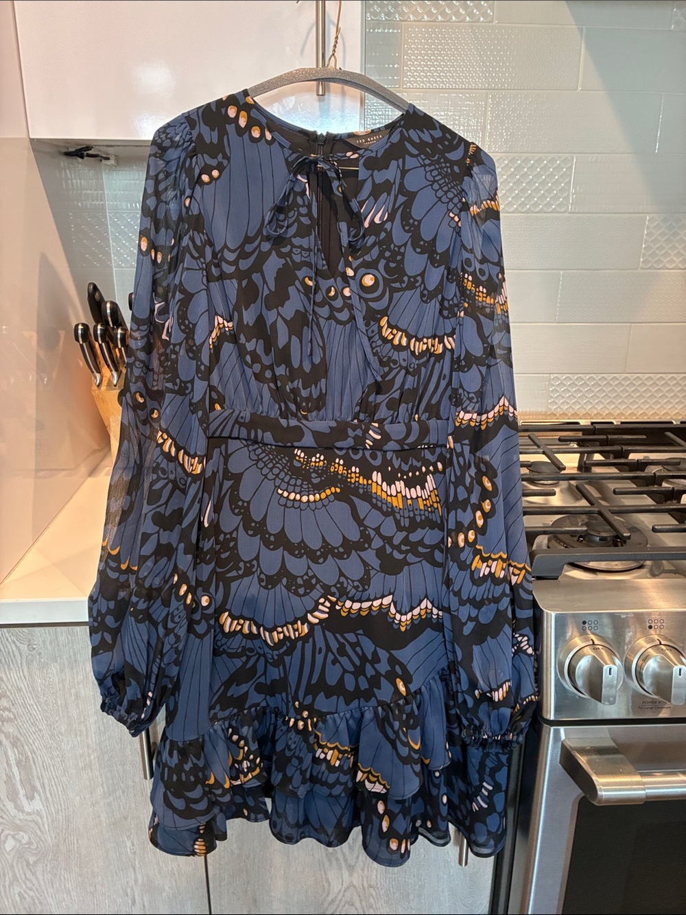 Ted Baker London butterfly dress 1